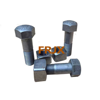 New Excavator Bolt with Black Oxide Finish Right Hand Thread Direction Cold Forming Technology