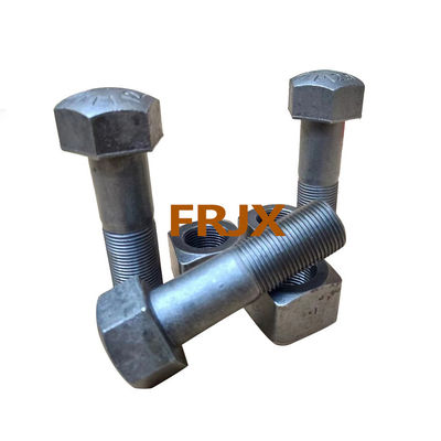 New Excavator Bolt with Black Oxide Finish Right Hand Thread Direction Cold Forming Technology