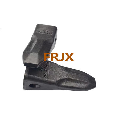 Precision Casting Mini Excavator Bucket Teeth Lost Wax Casting OEM Standard 1u3352 Yellow Black Color