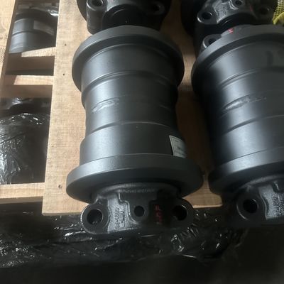 35SiMn Carbon Steel Hot Forging Track Roller For Caterpillar E375 E390 E385