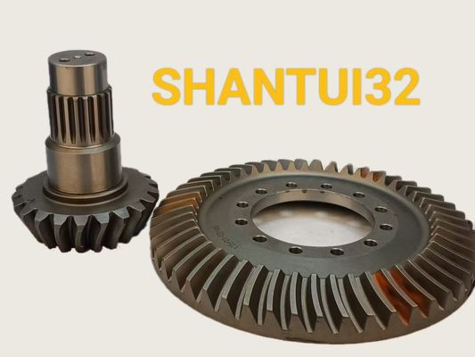 175-21-22140/ 178-15-13240 D155 Bulldozer Spiral Bevel Gear SD32 Bulldozer Crown Wheel Pinion Gear Set