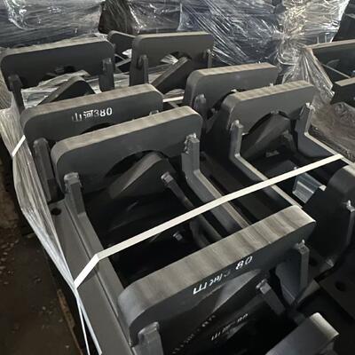 Excavator chain guard, chain protector, wear-resistant components, chain holder