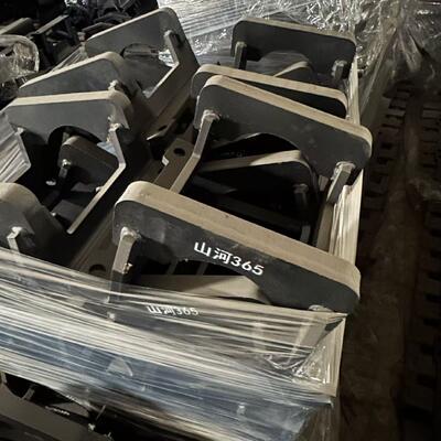 Excavator chain guard, chain protector, wear-resistant components, chain holder