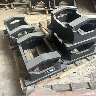 Excavator chain guard, chain protector, wear-resistant components, chain holder