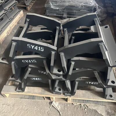 Excavator chain guard, chain protector, wear-resistant components, chain holder